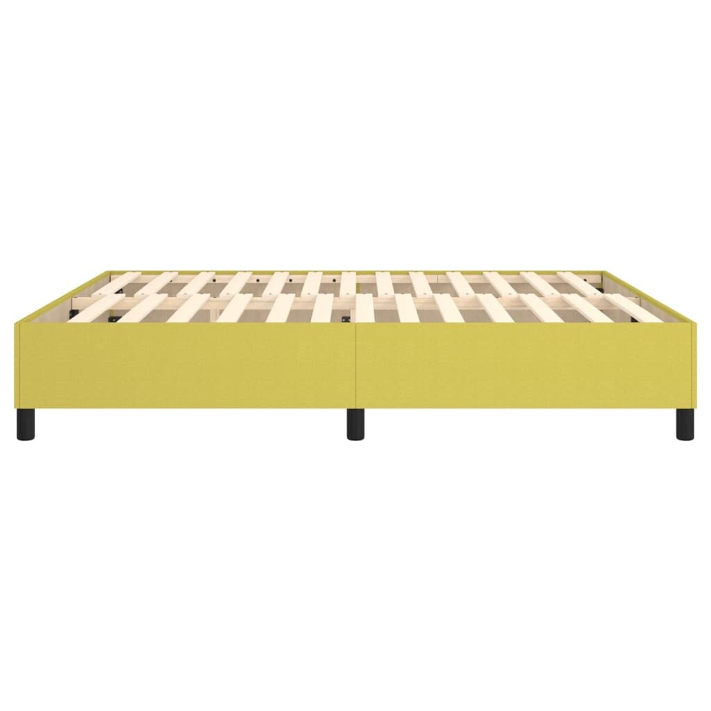 Πλαίσιο Κρεβατιού Boxspring Πράσινο 180x200 εκ. Υφασμάτινο