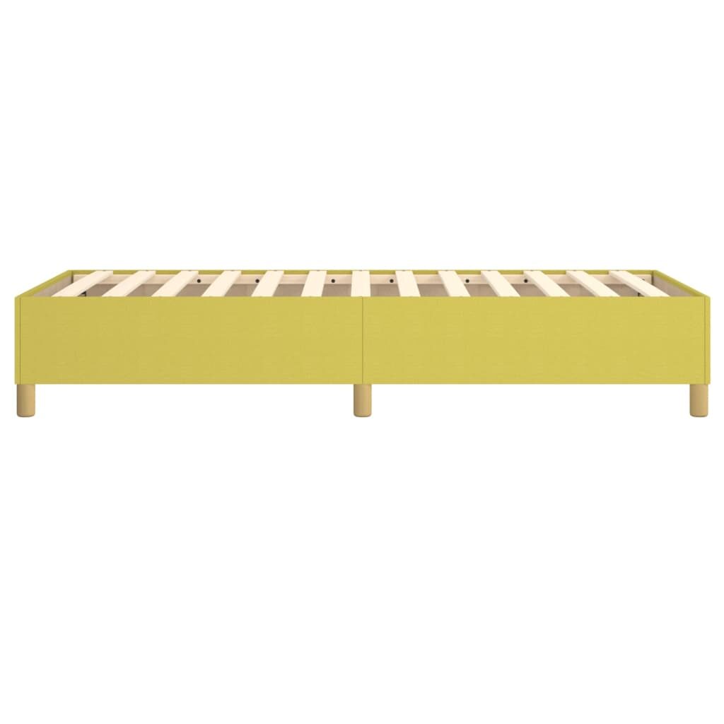 Πλαίσιο Κρεβατιού Boxspring Πράσινο 90x190 εκ. Υφασμάτινο