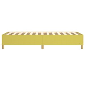 Πλαίσιο Κρεβατιού Boxspring Πράσινο 90x190 εκ. Υφασμάτινο