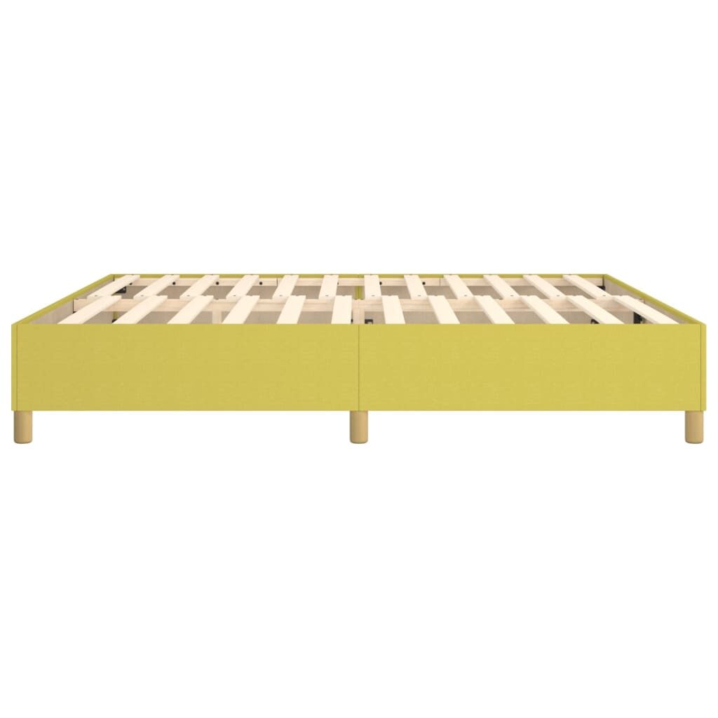 Πλαίσιο Κρεβατιού Boxspring Πράσινο 200x200 εκ. Υφασμάτινο