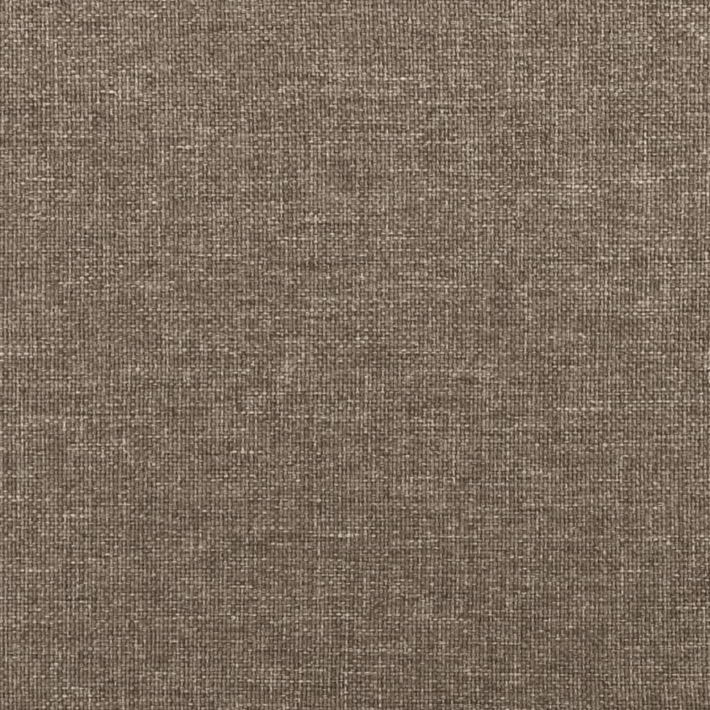 Κεφαλάρι με Πτερύγια Taupe 163x23x78/88 εκ. Υφασμάτινο