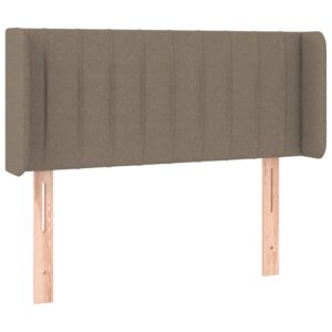 Κεφαλάρι με Πτερύγια Taupe 93x16x78/88 εκ. Υφασμάτινο