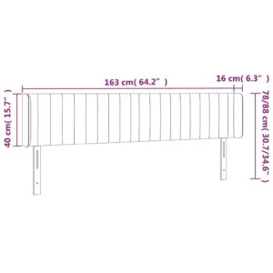 Κεφαλάρι με Πτερύγια Πράσινο 163x16x78/88 εκ. Υφασμάτινο