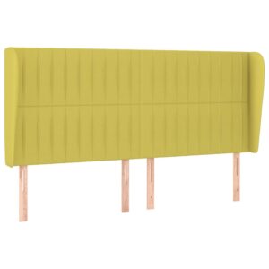 Κρεβάτι Boxspring με Στρώμα Πράσινο 160x200 εκ.Υφασμάτινο