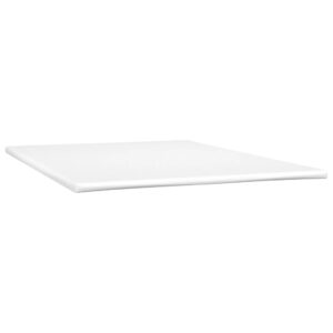 Κρεβάτι Boxspring με Στρώμα Κρεμ 140x190εκ. από Συνθετικό Δέρμα