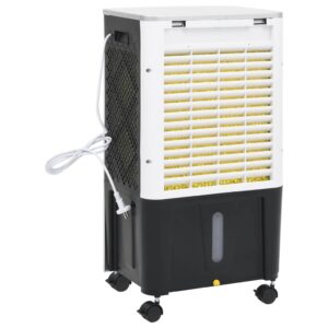 Air Cooler Φορητό 3 σε 1 Ασπρόμαυρο 73 x 38 x 30