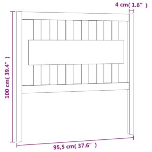 5 x 4 x 100 εκ. Μασίφ Ξύλο Πεύκου