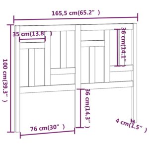 5 x 4 x 100 εκ.από Μασίφ Ξύλο Πεύκου