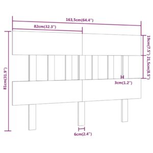 5x3x811 εκ. Μασίφ Ξύλο Πεύκου