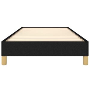 Πλαίσιο Κρεβατιού Boxspring Μαύρο 100 x 200 εκ. Υφασμάτινο