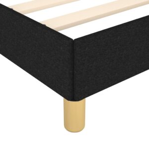 Πλαίσιο Κρεβατιού Boxspring Μαύρο 100 x 200 εκ. Υφασμάτινο