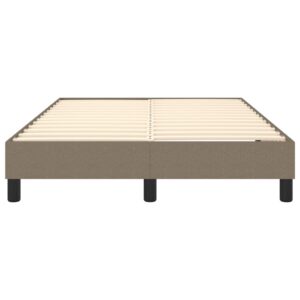 Πλαίσιο Κρεβατιού Boxspring Taupe 120x200 εκ. Υφασμάτινο