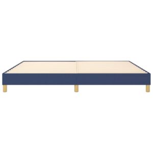 Πλαίσιο Κρεβατιού Boxspring Μπλε 200x200 εκ. Υφασμάτινο