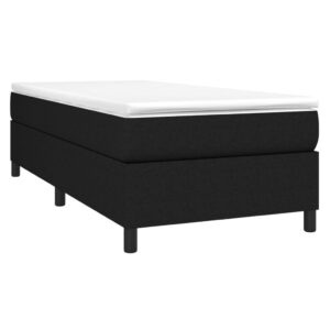 Πλαίσιο Κρεβατιού Boxspring Μαύρο 80 x 200 εκ. Υφασμάτινο