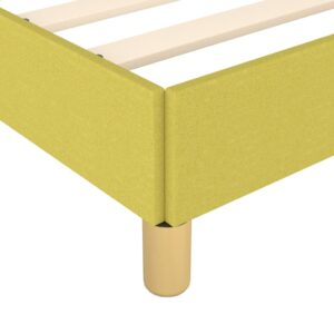 Πλαίσιο Κρεβατιού Boxspring Πράσινο 180x200 εκ. Υφασμάτινο