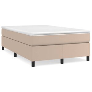 Πλαίσιο Κρεβατιού Boxspring Καπουτσίνο 120x200εκ. Συνθετ. Δέρμα