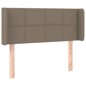 Κεφαλάρι με Πτερύγια Taupe 103x16x78/88 εκ. Υφασμάτινο