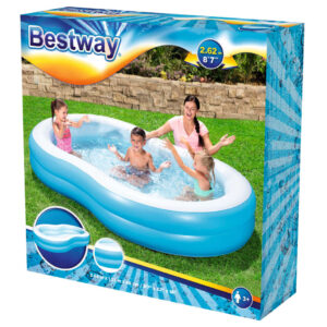 Bestway Πισίνα Big Lagoon 262 x 157 x 46 εκ.