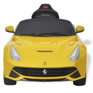 Αυτοκίνητο Ηλεκτροκίνητο Ferrari F12 Κίτρινο με Τηλεχειριστήριο