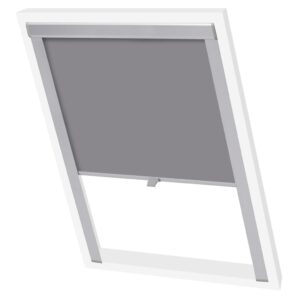 131263  Blackout Roller Blinds Grey 104