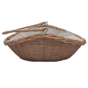 286987  Firewood Basket with Handle 57x46