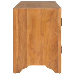 Έπιπλο Τηλεόρασης 120 x 30 x 40 εκ. από Μασίφ Ξύλο Teak