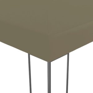 Τέντα Εκδηλώσεων Κήπου Taupe 3 x 3 μ. 180 γρ/μ²