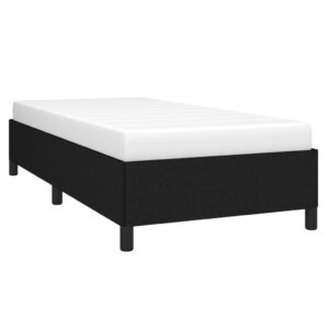 Πλαίσιο Κρεβατιού Boxspring Μαύρο 100 x 200 εκ. Υφασμάτινο