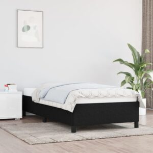 Πλαίσιο Κρεβατιού Boxspring Μαύρο 100 x 200 εκ. Υφασμάτινο