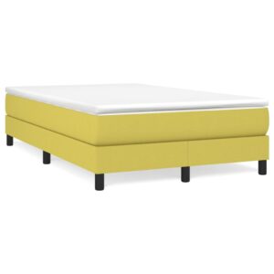 Πλαίσιο Κρεβατιού Boxspring Πράσινο 120x200 εκ. Υφασμάτινο