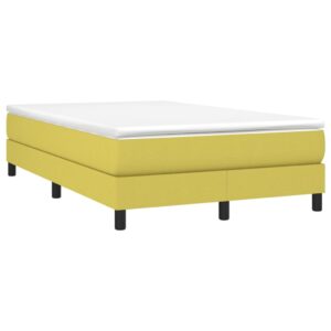 Πλαίσιο Κρεβατιού Boxspring Πράσινο 120x200 εκ. Υφασμάτινο