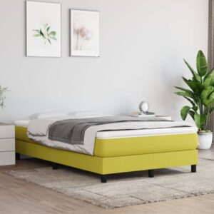 Πλαίσιο Κρεβατιού Boxspring Πράσινο 120x200 εκ. Υφασμάτινο