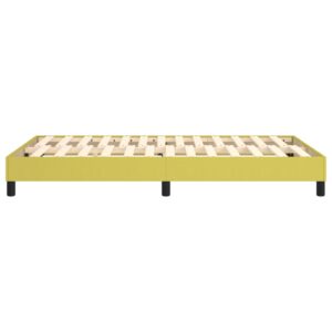 Πλαίσιο Κρεβατιού Boxspring Πράσινο 120x200 εκ. Υφασμάτινο