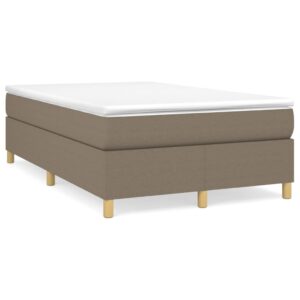 Πλαίσιο Κρεβατιού Boxspring Taupe 120x200 εκ. Υφασμάτινο