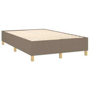 Πλαίσιο Κρεβατιού Boxspring Taupe 120x200 εκ. Υφασμάτινο