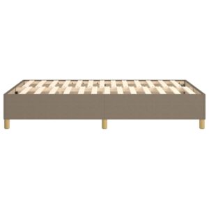 Πλαίσιο Κρεβατιού Boxspring Taupe 120x200 εκ. Υφασμάτινο