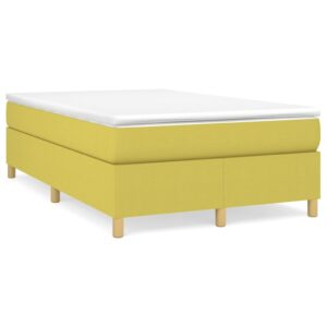 Πλαίσιο Κρεβατιού Boxspring Πράσινο 120x200 εκ. Υφασμάτινο