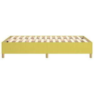 Πλαίσιο Κρεβατιού Boxspring Πράσινο 120x200 εκ. Υφασμάτινο