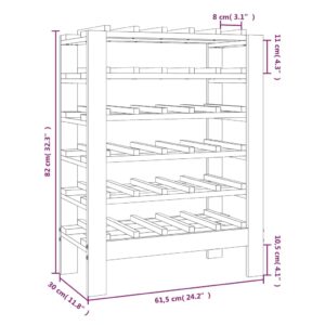 5x30x82 εκ. από Μασίφ Ξύλο Πεύκου