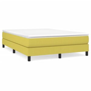 Κρεβάτι Boxspring με Στρώμα Πράσινο 160x200 εκ.Υφασμάτινο