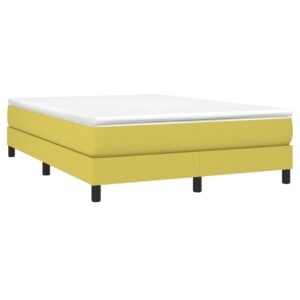 Κρεβάτι Boxspring με Στρώμα Πράσινο 160x200 εκ.Υφασμάτινο