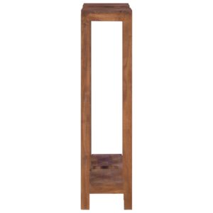 Ανθοστήλες 2 τεμ. 25 x 25 x 100 εκ. από Μασίφ Ξύλο Teak