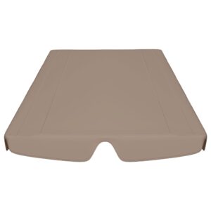 Πανί Ανταλλακτικό για Κούνια Κήπου Taupe 150/130 x 70/105 εκ.