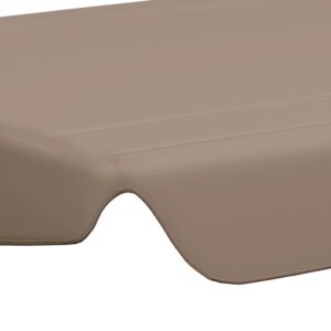 Πανί Ανταλλακτικό για Κούνια Κήπου Taupe 150/130 x 70/105 εκ.