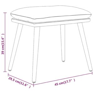 5 x 39 εκ. Βελούδινο