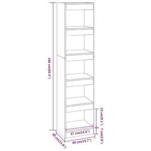 Βιβλιοθήκη/Διαχωριστικό Χώρου Sonoma Δρυς 40 x 30 x 166 εκ.