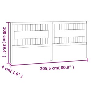 5x4x100 εκ. από Μασίφ Ξύλο Πεύκου