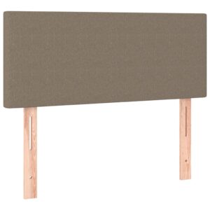 Κεφαλάρι Κρεβατιού Taupe 80 x 5 x 78/88 εκ. Υφασμάτινο