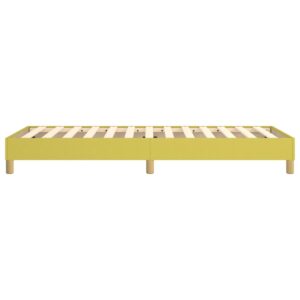 Πλαίσιο Κρεβατιού Boxspring Πράσινο 90 x 200 εκ. Υφασμάτινο