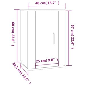 Έπιπλο Τηλεόρασης Επιτοίχιο Sonoma Δρυς 40x34